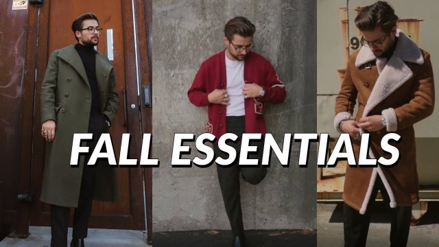 '7 Mens Staples You NEED This Fall | Fall/Winter 2018 Staples and Essentials | Jordan O\'Brien'