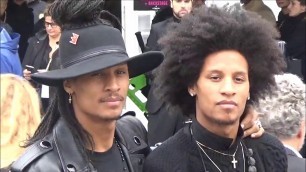 'Les TWINS Larry Laurent Bourgeois @ Paris Fashion Week 1 october 2017 show L\'Oréal #PFW'