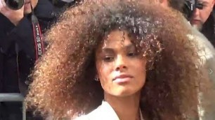 'Tina KUNAKEY @ Paris Fashion Week 26 september 2017 show Dior / septembre'