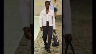 'MAN SWAGG. HERMÈS 2023 Runway Collection Trends, Spring, Summer, Fall #shorts #mensfashion #hermes'