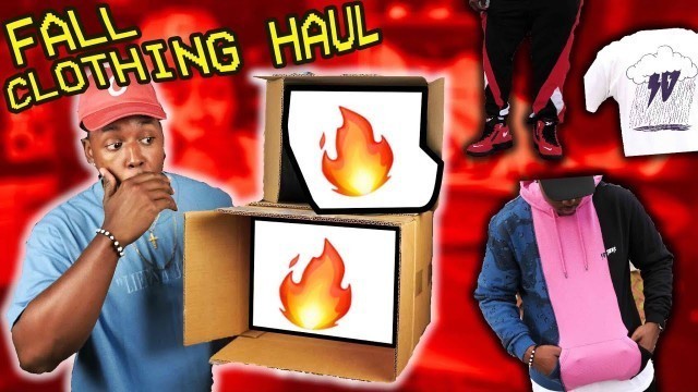 'FALL MENS CLOTHING/SNEAKER HAUL! NEW PICKUPS FROM KITH, 10DEEP AND MORE! DOUBLE UNBOXING!'