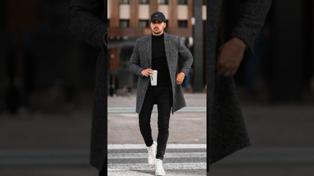 'Mens fashion| Long coat style |winter fashion| |winter outfit ideas #shorts #ytshorts|Swofficial5787'