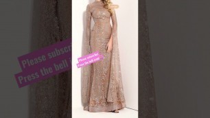 'Luxurious And Outstanding embellished Designer Partywear Gowns/evening/prom gowns #gown #viral'