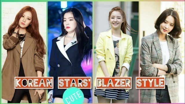 'Blazer Outfit Ideas From KPop Fashion'