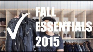 'Fall Essentials 15\' | Style Guide | Mens Style'