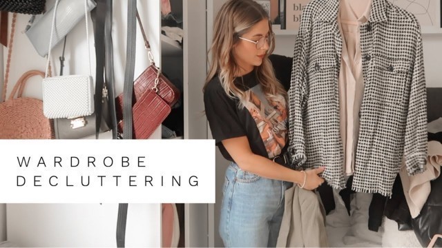 'Decluttering & Mini Walk In Wardrobe?! | Fashion Influx'