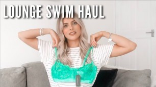 'Lounge Launches SWIM - BIKINI HAUL | Fashion Influx | AD'