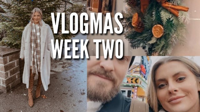 'VLOGMAS - WINTER WONDERLAND, CHRISTMAS WREATH MAKING & NEW IN BITS | Fashion Influx'