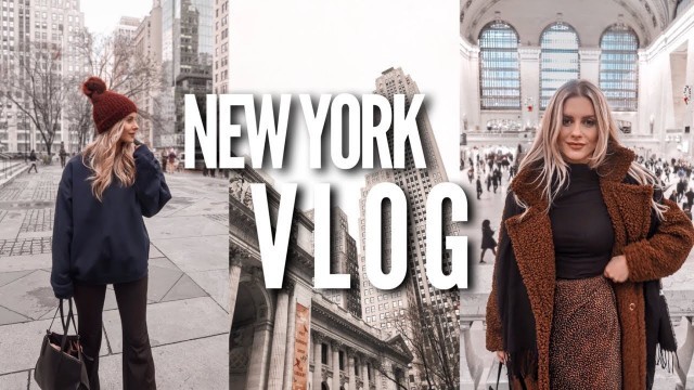 'New York At Christmas Vlog | Fashion Influx'