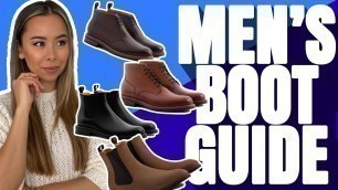 'Complete Men\'s Boot Guide | Mens Fashioner | Ashley Weston'