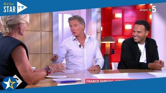 'C à vous : ce fashion faux-pas d\'Anne Elisabeth Lemoine repéré par Franck Dubosc'