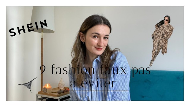 '9 Fashion faux pas à éviter 