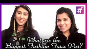 'The Biggest Fashion Faux Pas | Amanda and Mili | Fashion Trends 2016'