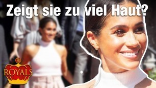 'Fashion-Fauxpas: Herzogin Meghan zeigt zu viel Haut! | ROYALS | PROMIPOOL'