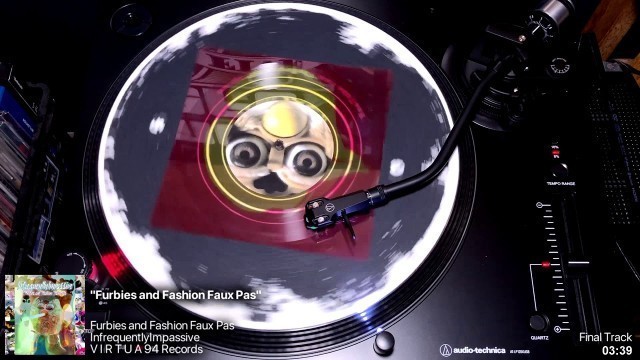 'Furbies and Fashion Faux Pas: Side A (Painted) | Vinyl Rip (V I R T U A 94 Records)'