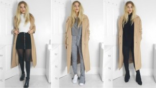 'How I Wear: A Camel Coat | Fashion Influx'