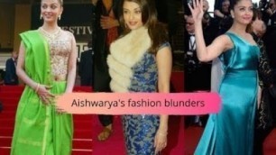 'Aishwarya Rai Bachchan\'s fashion faux pas moments that shocked style experts'