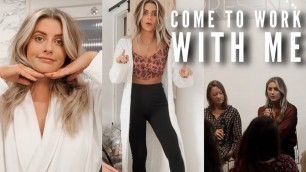 'VLOG - Come To Work With Me | Fashion Influx'