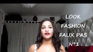 'Fashion faux pas #1 les sous vêtements blanc'