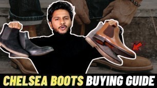 'ULTIMATE CHELSEA BOOT BUYING GUIDE | HOW TO BUY PERFECT CHELSEA BOOTS in Hindi'