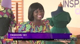 'Fashion faux Pas - Badwam Fashion 101 on Adom TV (7-7-22)'