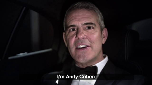 'Andy Cohen reveals his worst fashion faux-pas in Attitude\'s Jaguar | In The Backseat'