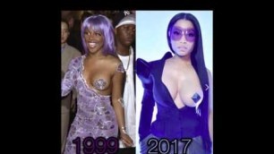 'NICKI MINAJ Bares One Breast Like Lil Kim At Haider Ackermann Fashion Show, PARIS (VIDEO & PICS)'