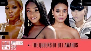 'Mary J. Blige, Lil\' Kim, Regina Hall & More Are The Queens Of BET Awards Fashion | BET Awards \'22'