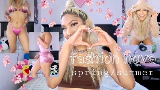 'cute lil fashion nova try on haul 