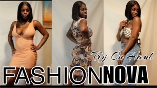 'FASHIONNOVA TRY ON HAUL