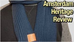 'Amsterdam Heritage Men\'s Scarf Review- Men\'s Fashion 2021'