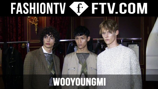 'Wooyoungmi Backstage Spring/Summer 2016 | Paris Men’s Fashion Week | FashionTV'