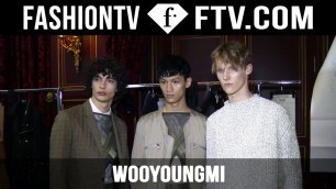 'Wooyoungmi Backstage Spring/Summer 2016 | Paris Men’s Fashion Week | FashionTV'