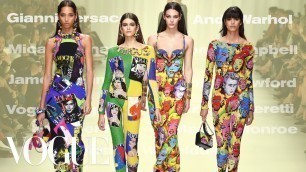 'Why Versace’s Spring 2018 Tribute Collection Was the Best Show Ever | Vogue'