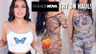 'FASHION NOVA TRY ON HAUL - SUMMER 2020 | Andrea Roman'