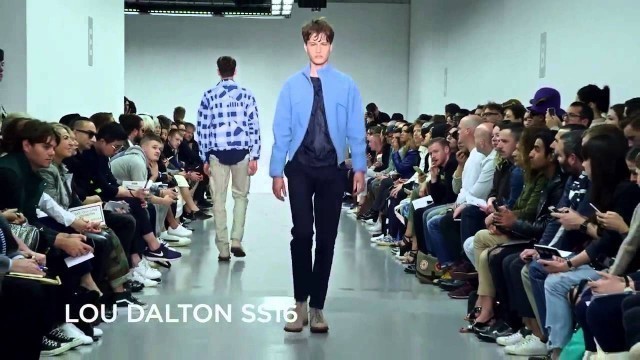 'Lou Dalton SS16 at London Collections Men'