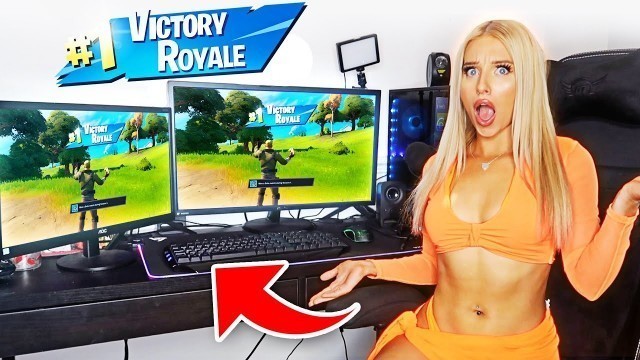 'I WON a Game of Fortnite in my BIKINI (FASHION NOVA TRY ON HAUL)'