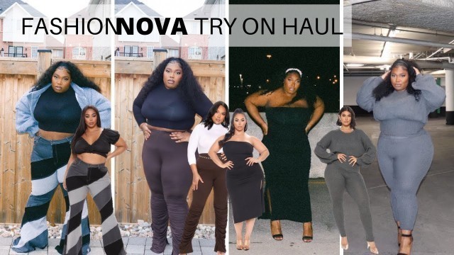 'Plus Size Fashion Nova Try on haul | Curve and Plus Size | Springs Coming | Plus Size Jeans | ICYTAI'