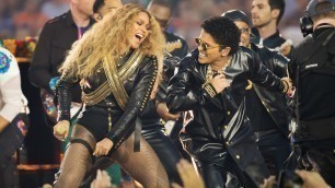 'Beyoncé & Bruno Mars Crash the Pepsi Super Bowl 50 Halftime Show | NFL'