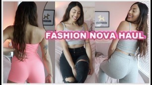 'Fashion Nova Try  On Haul'