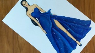 'Fashion Illustration Painting'