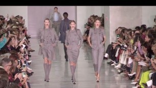 'Gigi Hadid, Doutzen Kroes, Bella Hadid and more on the runway for the Max Mara Fashion Show'