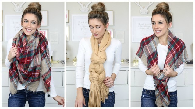 '10 WAYS TO WEAR A SCARF'