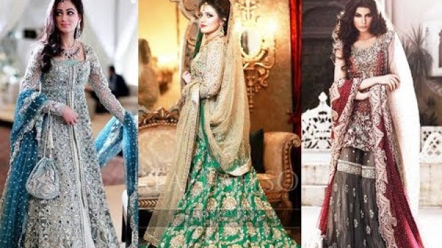 'Pakistani Bridal Latest Wedding & Walima Dresses Collection  Pakistan Bridal Dresses'