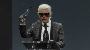 'Karl Lagerfeld | Outstanding Achievement | British Fashion Awards 2015'