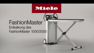 'Entkalkung des Dampfbügelsystem Fashion Master 1000/2000 I Miele'