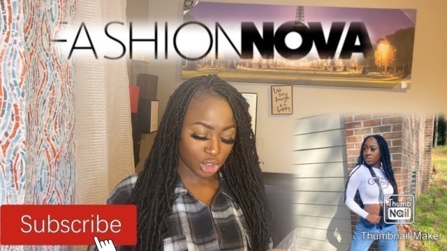 'Fashion Nova Spring try on Haul~I almost fell trying to show off some clothes 