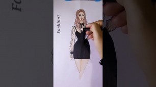 'Fashion Illustration For Beginners || Fashion Design Sketches || @Fashion 7'