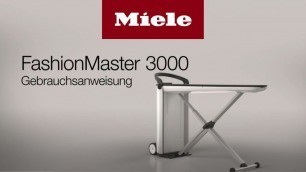 'FashionMaster FM3xxx: Gebrauchsanweisung I Miele'