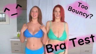 'Bounce Test Bra and Panties Try On Fashion Show Haul'